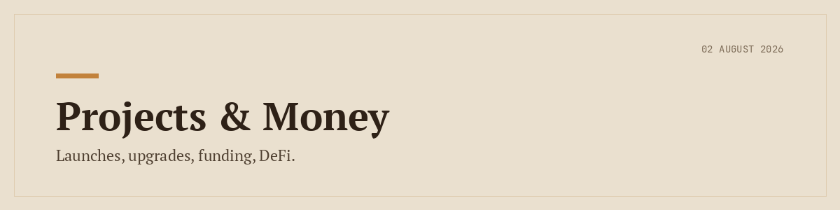 Projects & Money